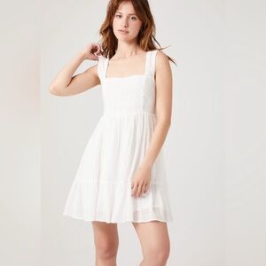 Forever 21 White Mini Dress Size S